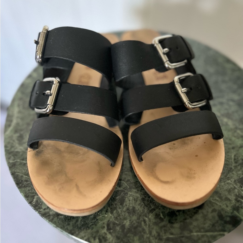 Sol Sana Leather Foster Sandals slide size 37
